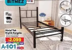 METAK TEK KİŞİLİK KARYOLA